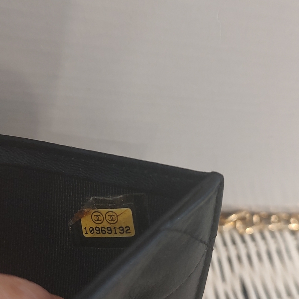 Authentic Chanel Mini Square Double Hook Compact … - image 6